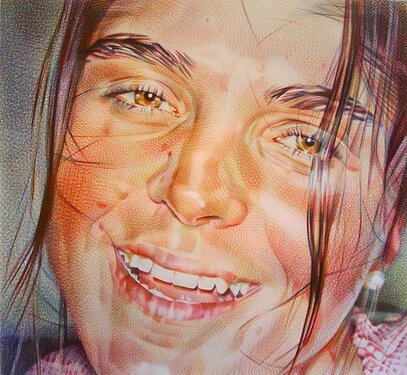 2001 - ink and marker on paper - 74,5 x 80 cm