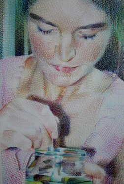 2003 - ink and marker on paper - 40 x 26 cm