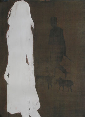 2009 - crayon and watercolor on paper - 46 x 35 cm