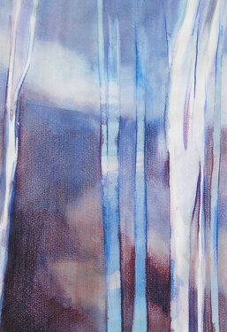 2009 - crayon and watercolor on paper - 39 x 27,5 cm