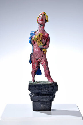 2013 - bronze painted - edition 45 - 37 x 11 x 7 cm
