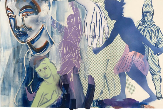 2019 - collage - 62 x 91 cm