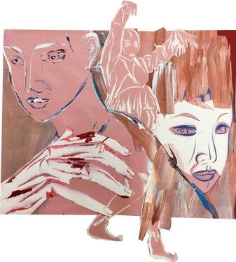 2019 - collage - 67 x 59 cm