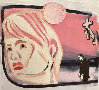 2019 - collage - 10 x 10 cm