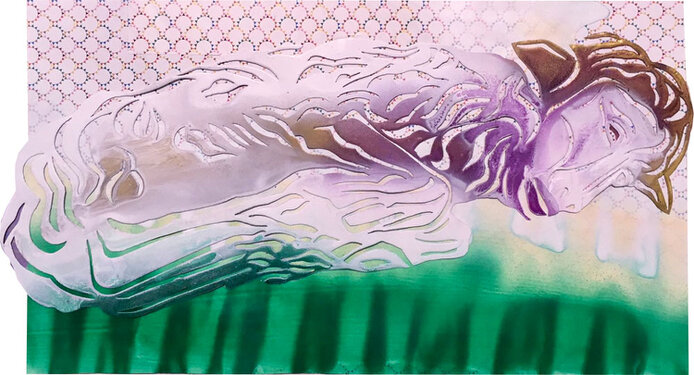 2019 - collage - 30 x 55 cm
