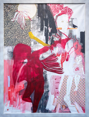 2019 - mixed media - 185 x 135 cm