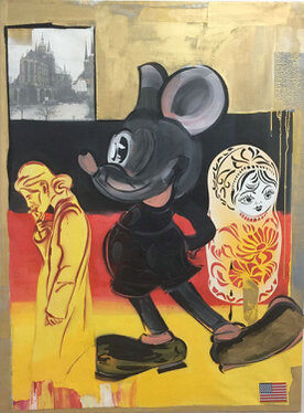 2019 - mixed media - 119 x 91cm
