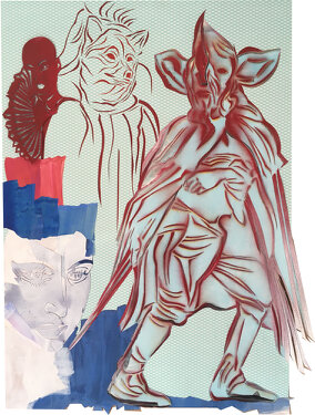 2018 - collage - 71 x 52 cm