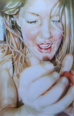 2000/11 - ink and marker on paper - 136 x 87 cm