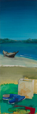 2020 - acrylic on canvas - 150 x 50 cm
