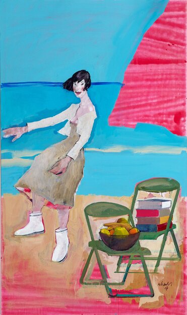 2018 - acrylic on canvas - 220 x 140 cm