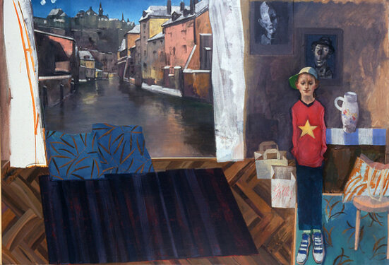 2003 - acrylic and tempera on canvas 170 x 250 cm