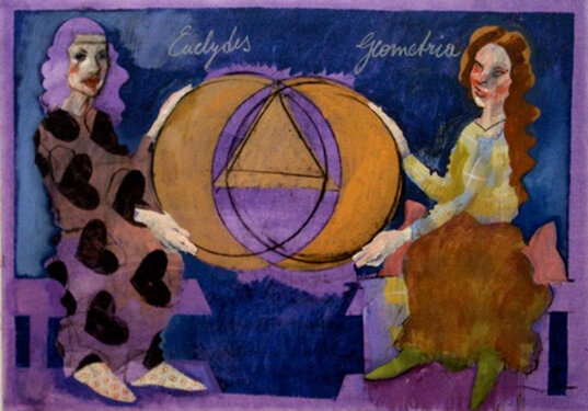 2006 - acrylic and charcoal on canvas - 100 x 140 cm