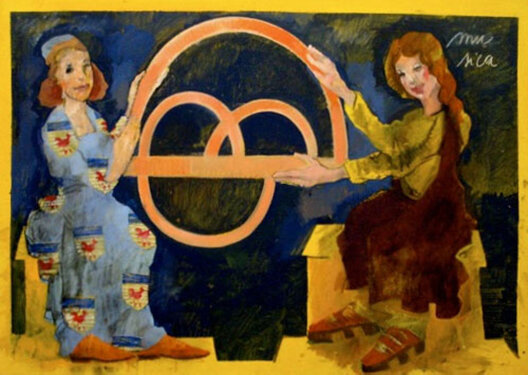 2006 - acrylic and charcoal on canvas - 100 x 140 cm