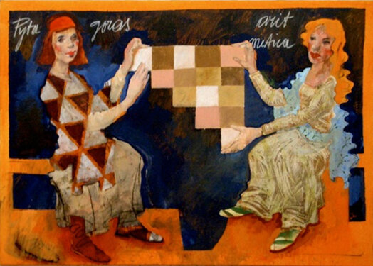 2006 - acrylic and charcoal on canvas - 100 x 140 cm