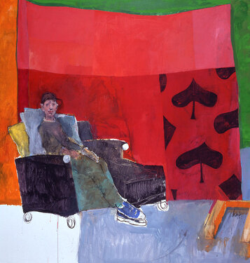 2004 - acrylic and charcoal on canvas 200 x 210 cm