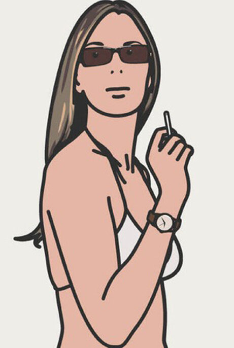 2006 - editioned silkscreen print on paper - 121 x 80 cm