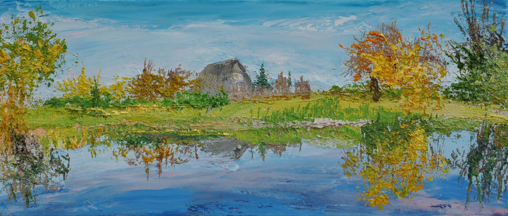 2012 - oil on canvas - 30 x 70 cm