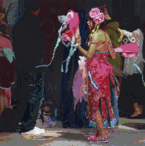 2009 - oil on canvas - 100 x 100 cm