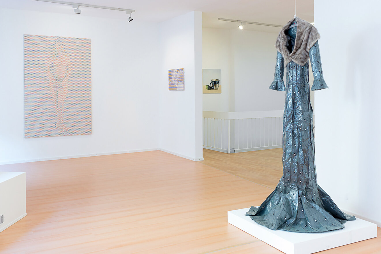 Exhibition view Baden-Baden It shows a picture of an exhibition with Patricia Thoma, Andreas Lau and Joerg Eyfferth